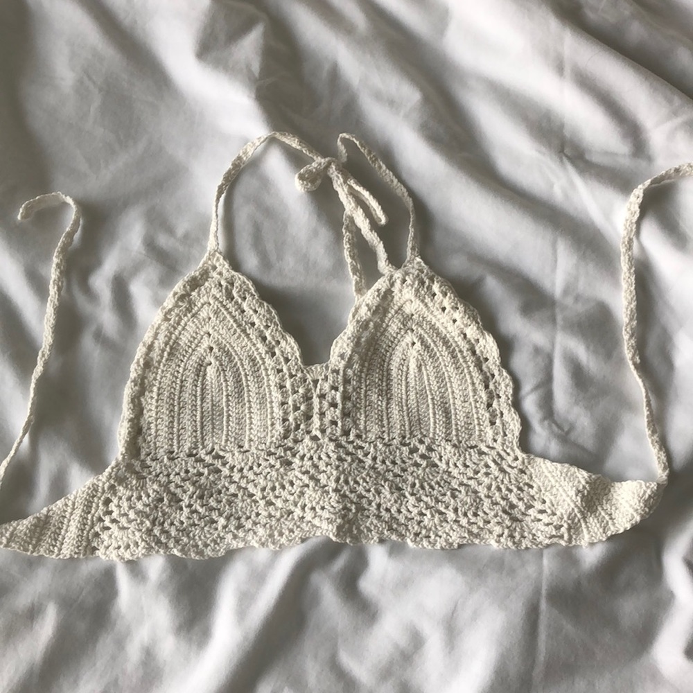 Crochet bralette
